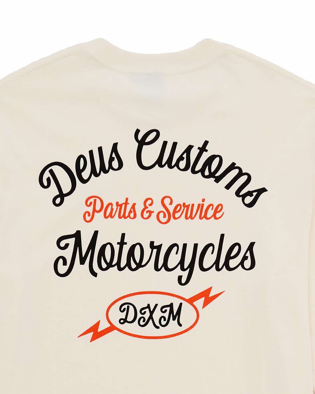DEUS EX MACHINA LOTA LS TEE - DIRTY WHITE