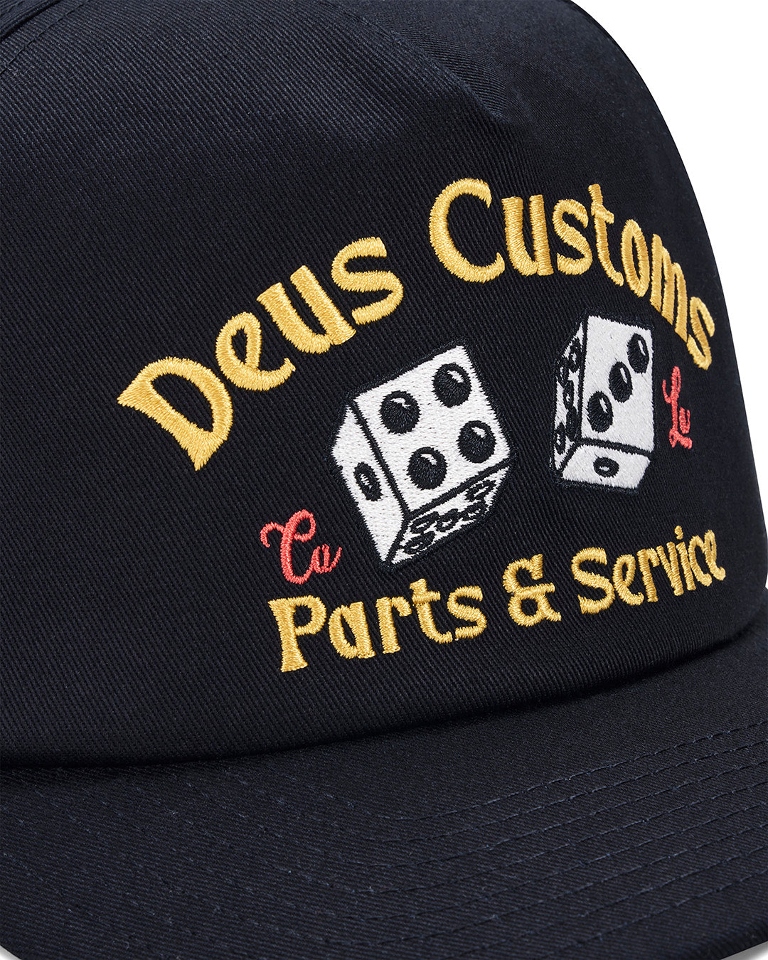 DEUS EX MACHINA KNUCKLEBONES CAP - BLACK