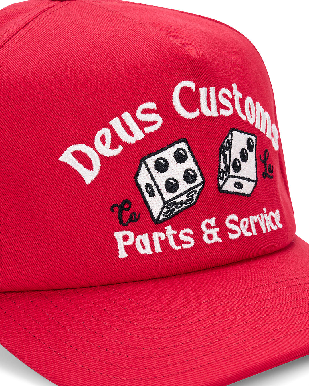 DEUS EX MACHINA KNUCKLEBONES CAP - RED