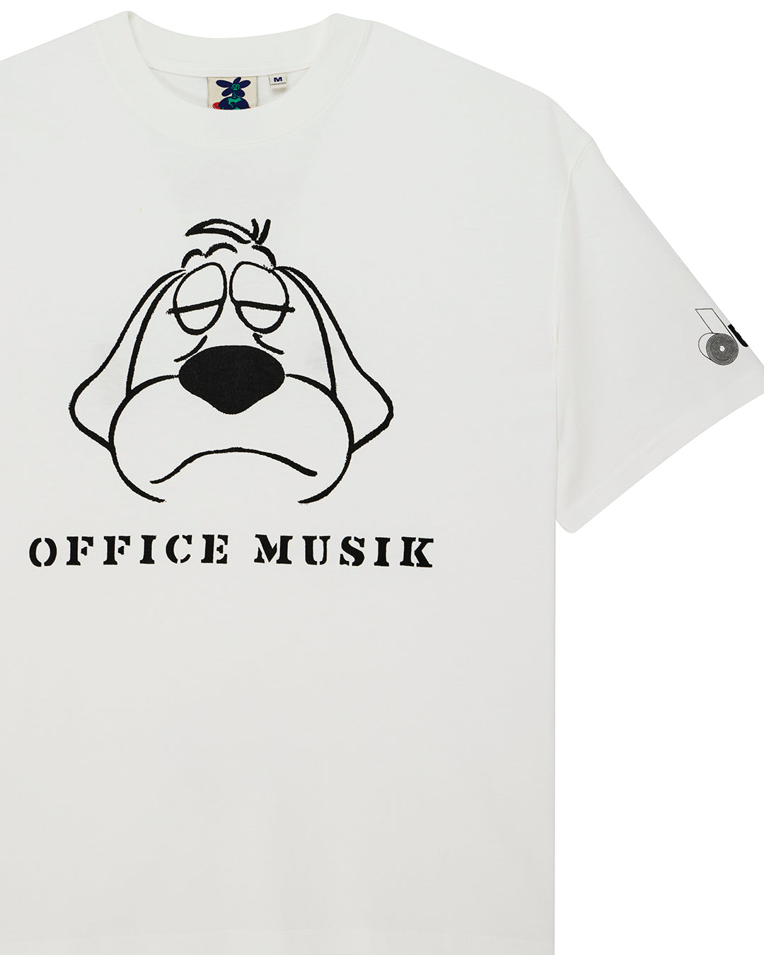 DEUS EX MACHINA OFFICE MUSIQUE TEE - WHITE