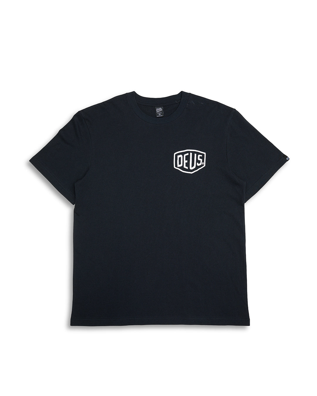 DEUS EX MACHINA FRONTAGE TEE - BLACK