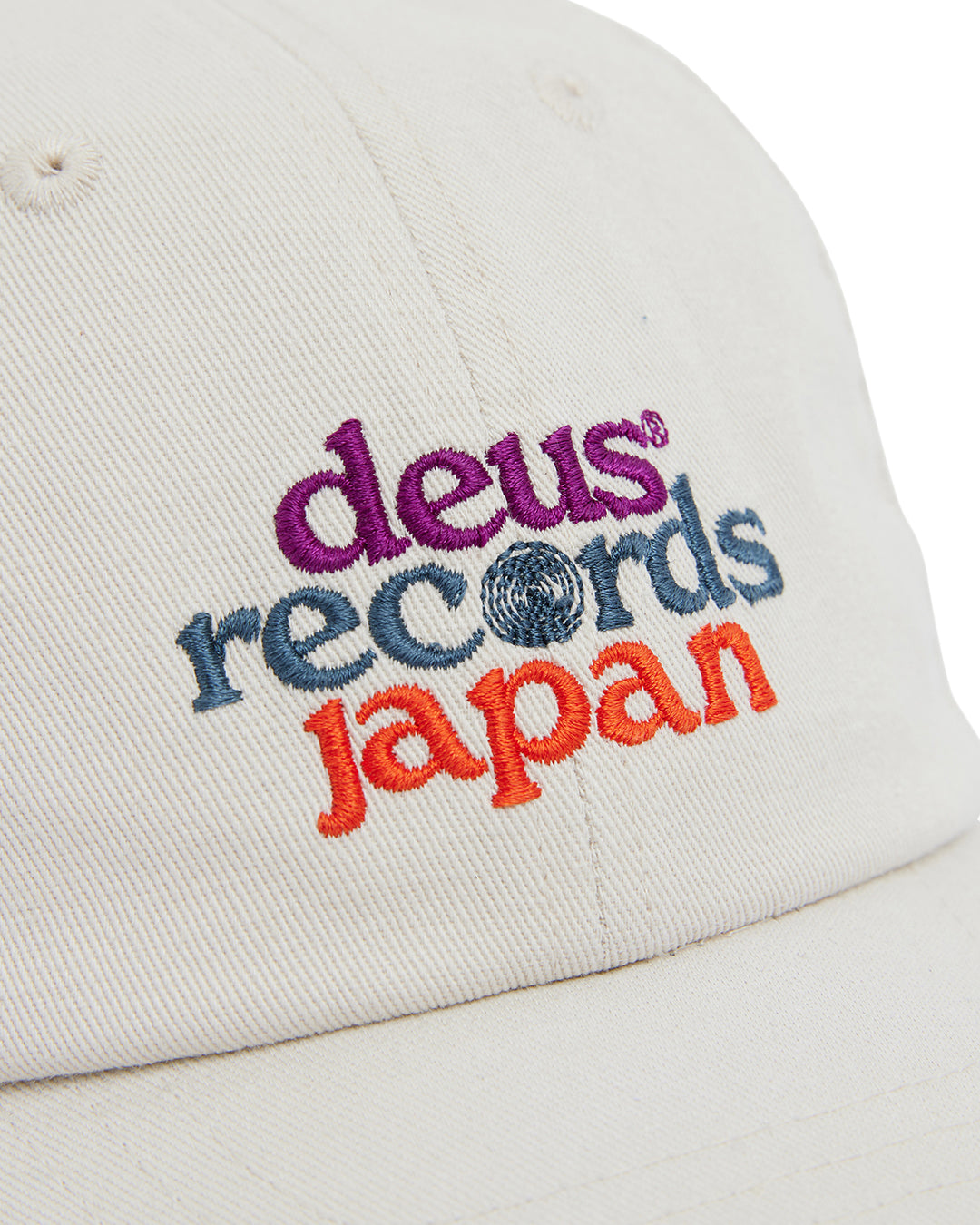 DEUS EX MACHINA STRATA DAD CAP - WHITE