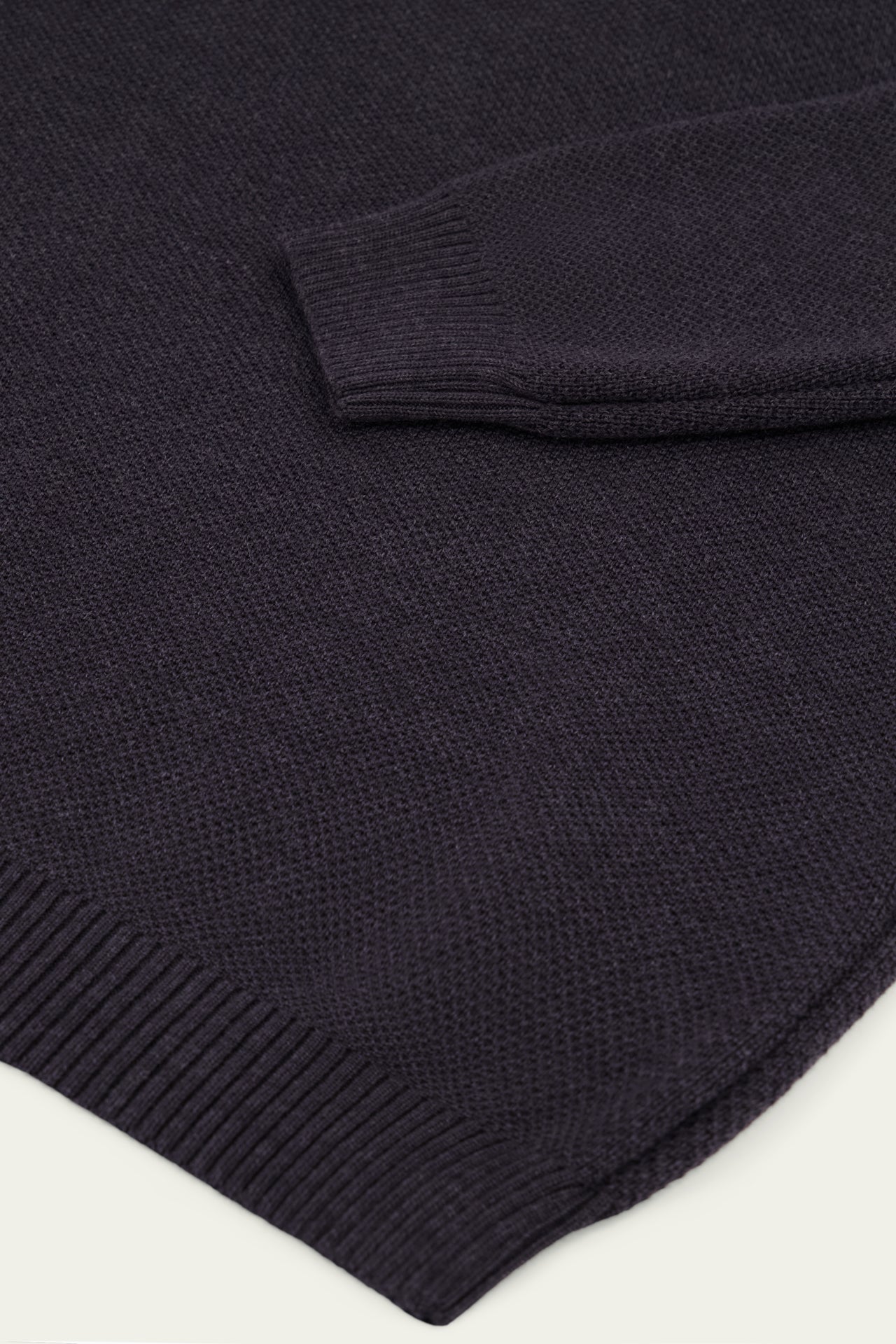 NITTO KNITWEAR PULL YOURI COL ROND - ANTHRACITE