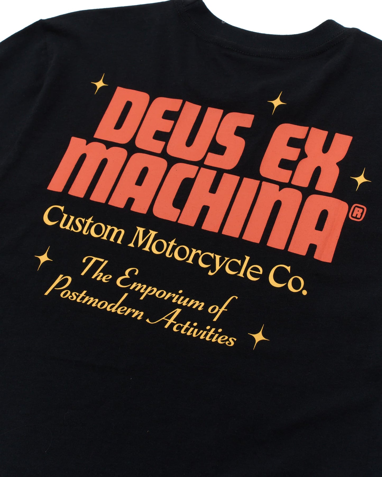 DEUS EX MACHINA DROP DOWN TEE - BLACK