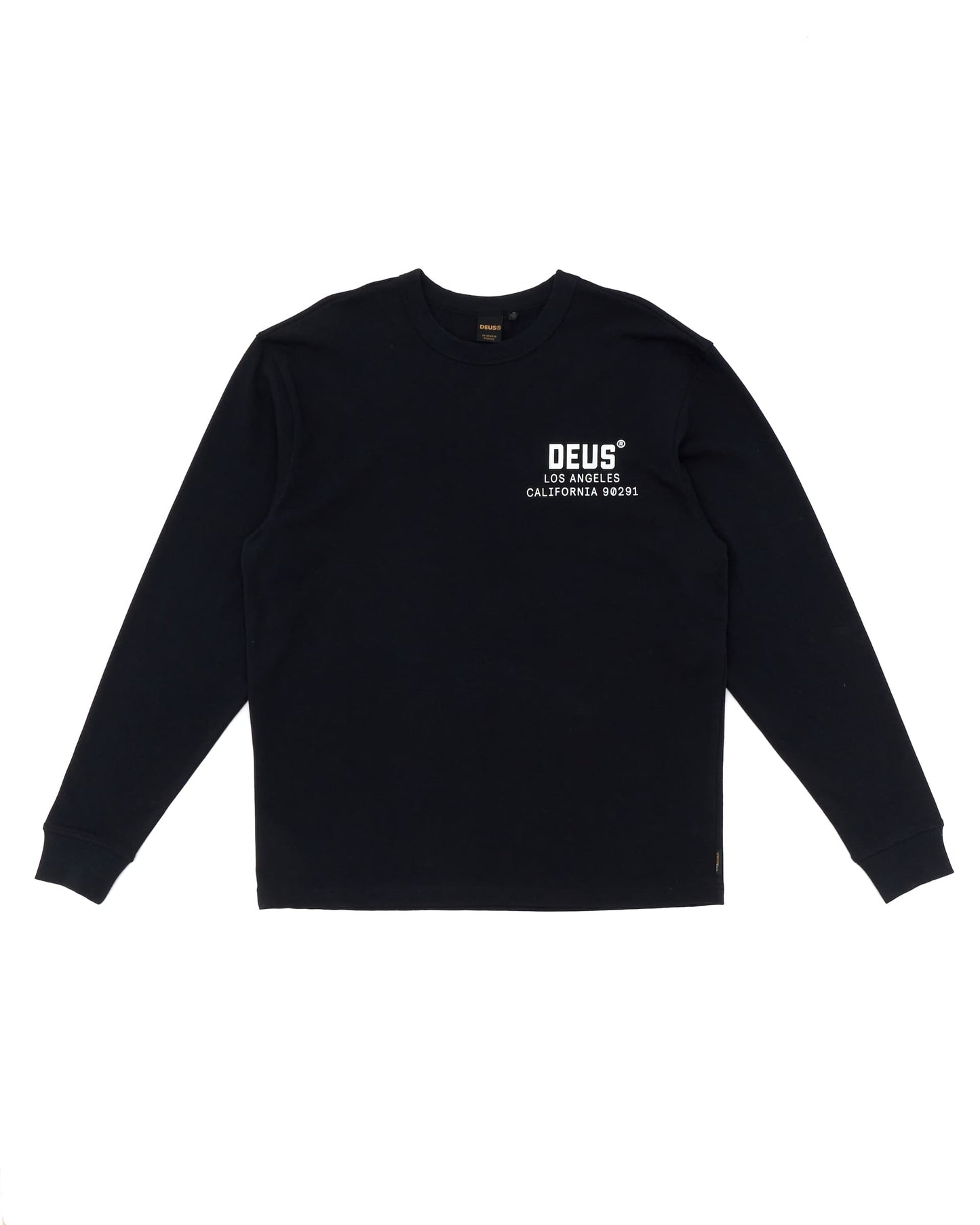 DEUS EX MACHINA JONES L/S TEE - BLACK