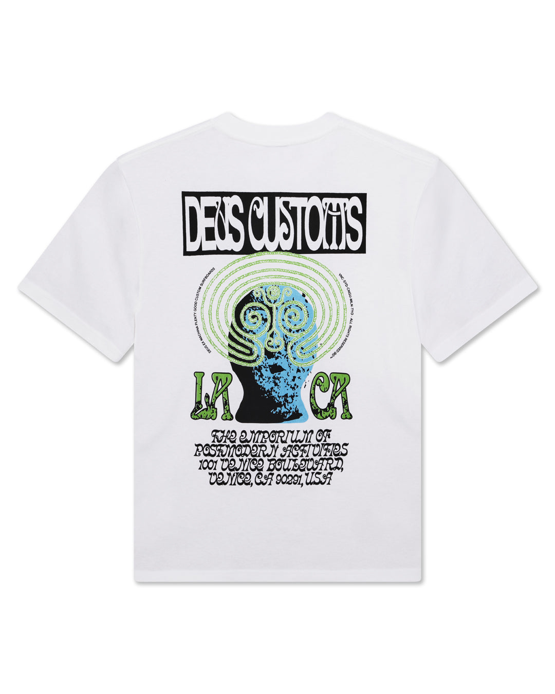 DEUS EX MACHINA LABYRINTH TEE - VINTAGE WHITE