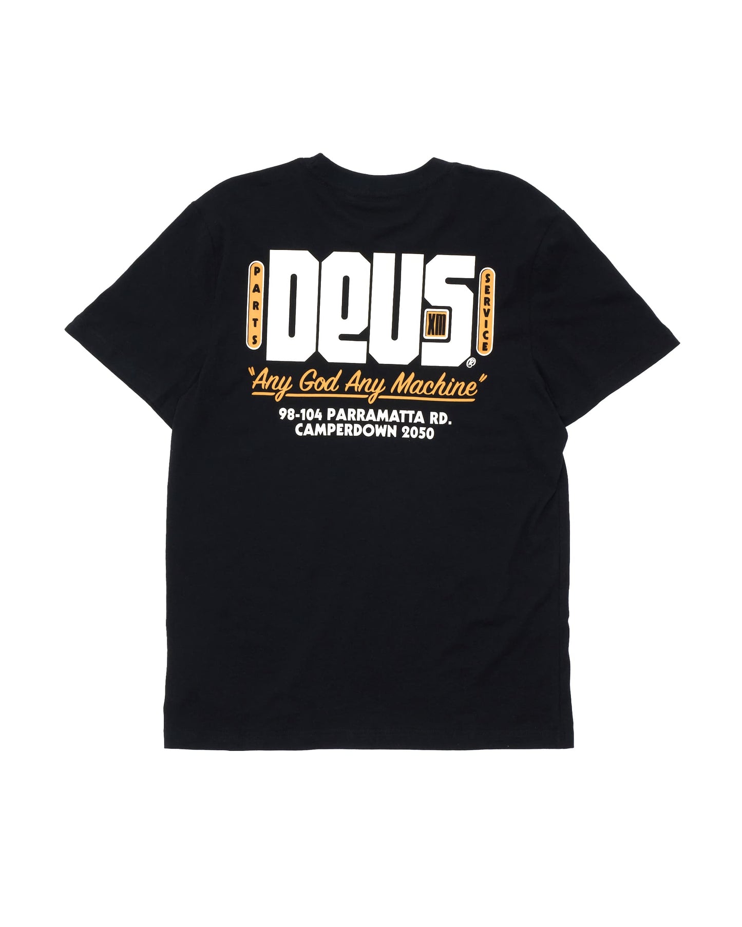 DEUS EX MACHINA OUTAGE TEE - BLACK