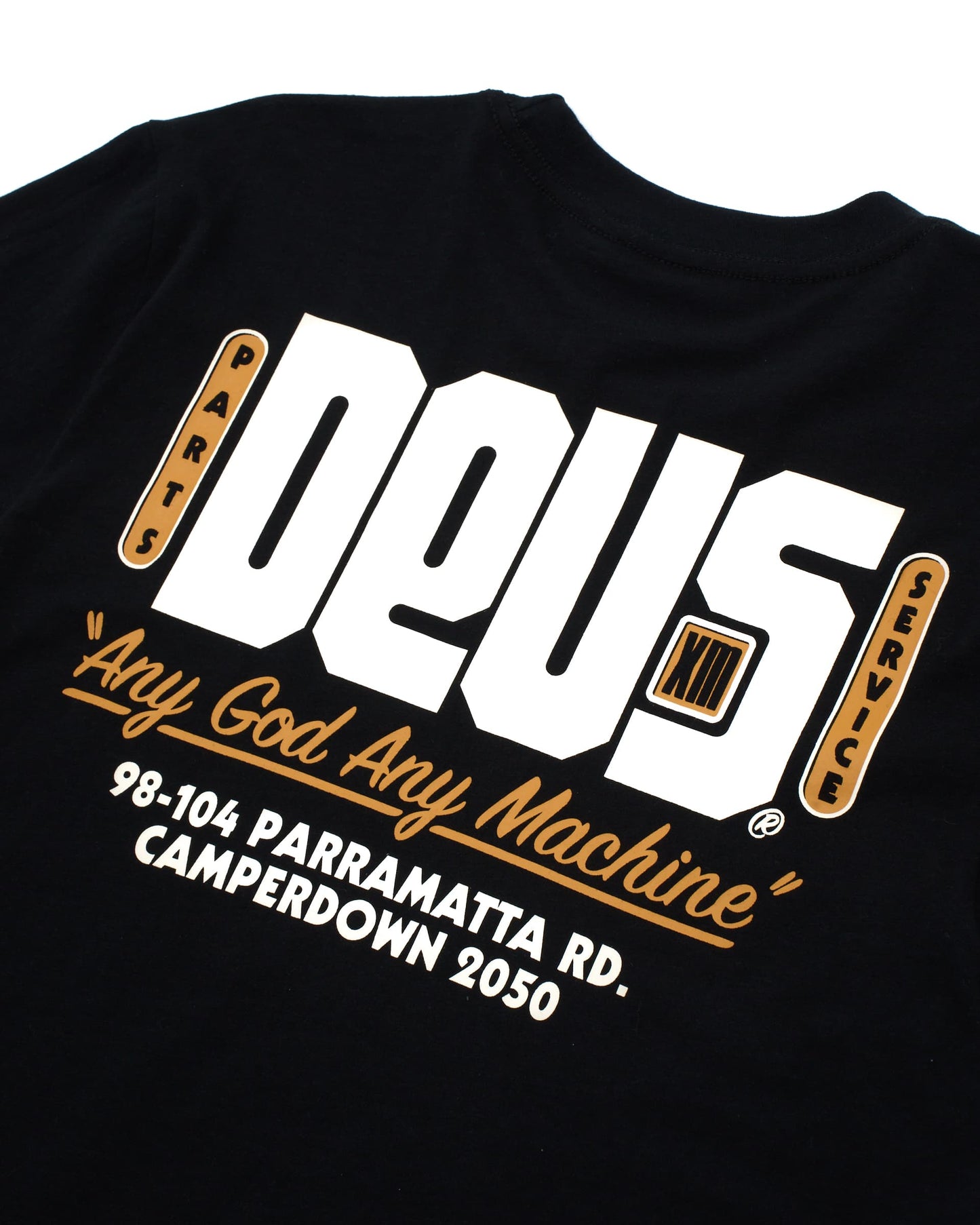 DEUS EX MACHINA OUTAGE TEE - BLACK