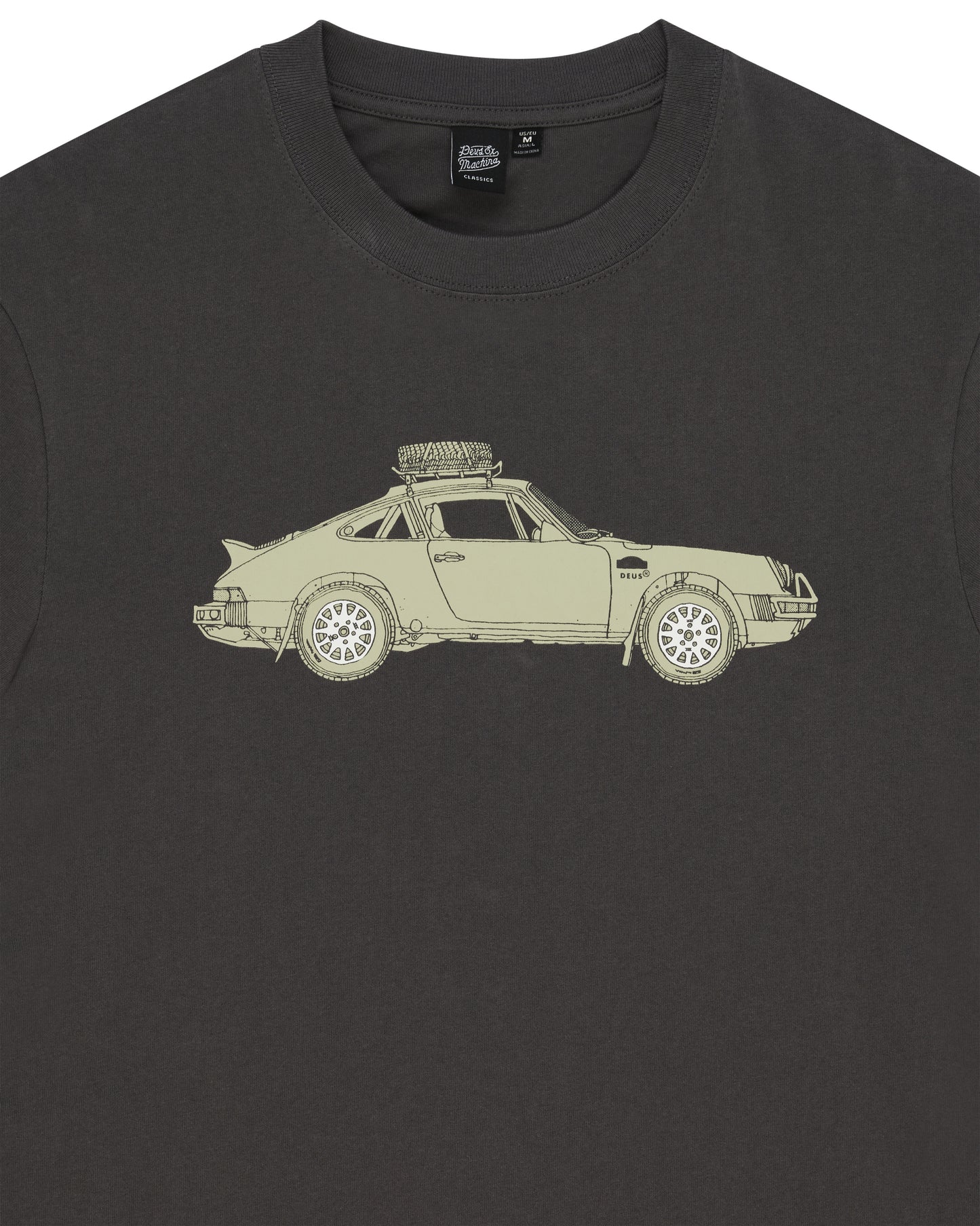 DEUS EX MACHINA PARK TEE - FOREST GREEN