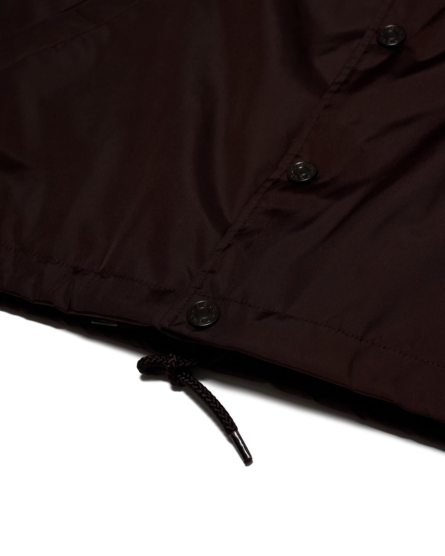DEUS EX MACHINA TOKYO COACH JACKET - CHOC PLUM