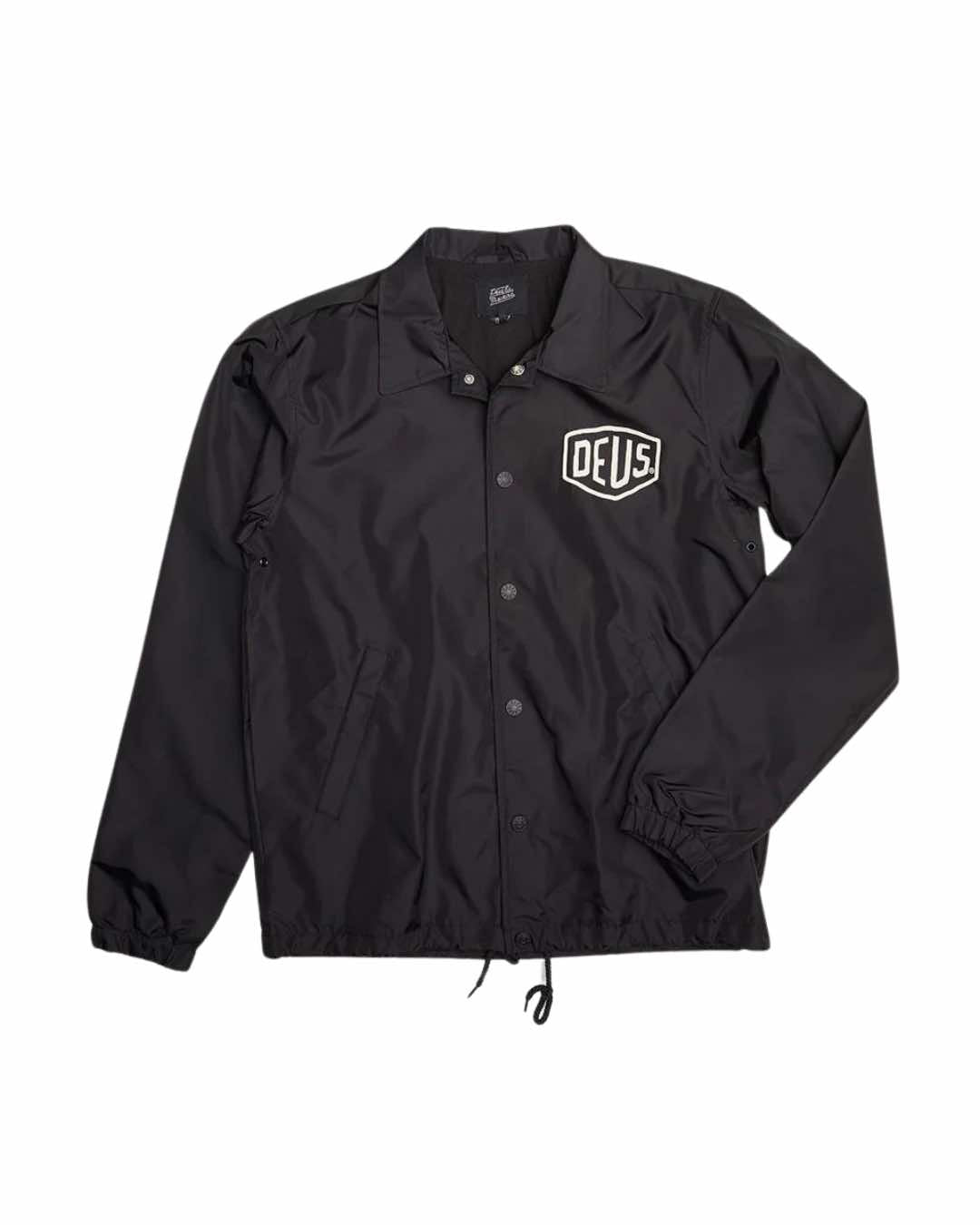 DEUS EX MACHINA TOKYO COACH JACKET - BLACK