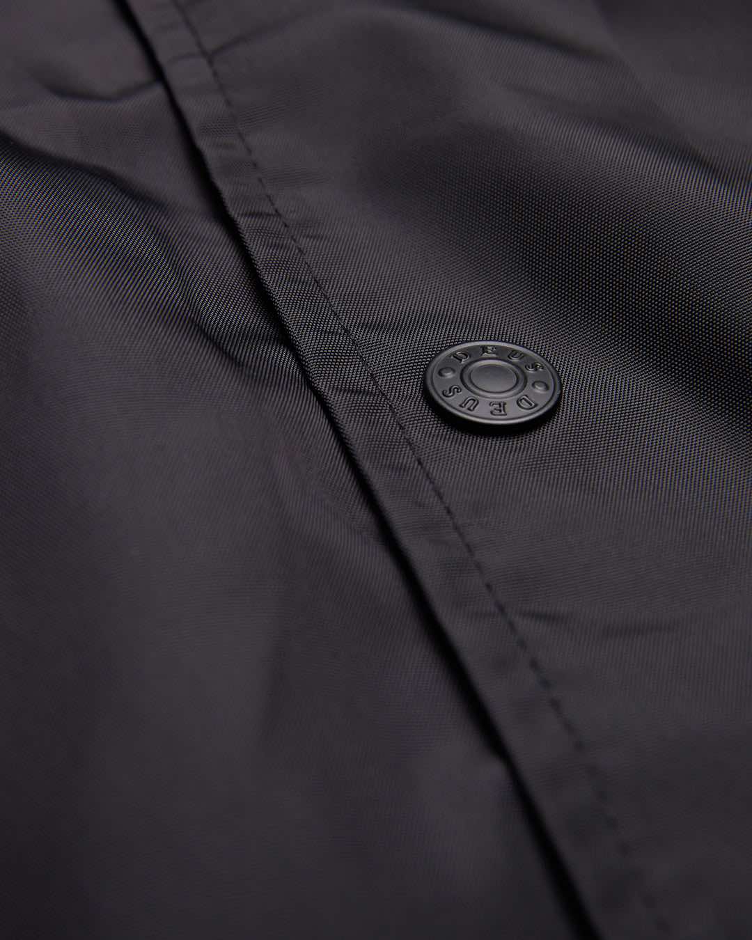 DEUS EX MACHINA TOKYO COACH JACKET - BLACK