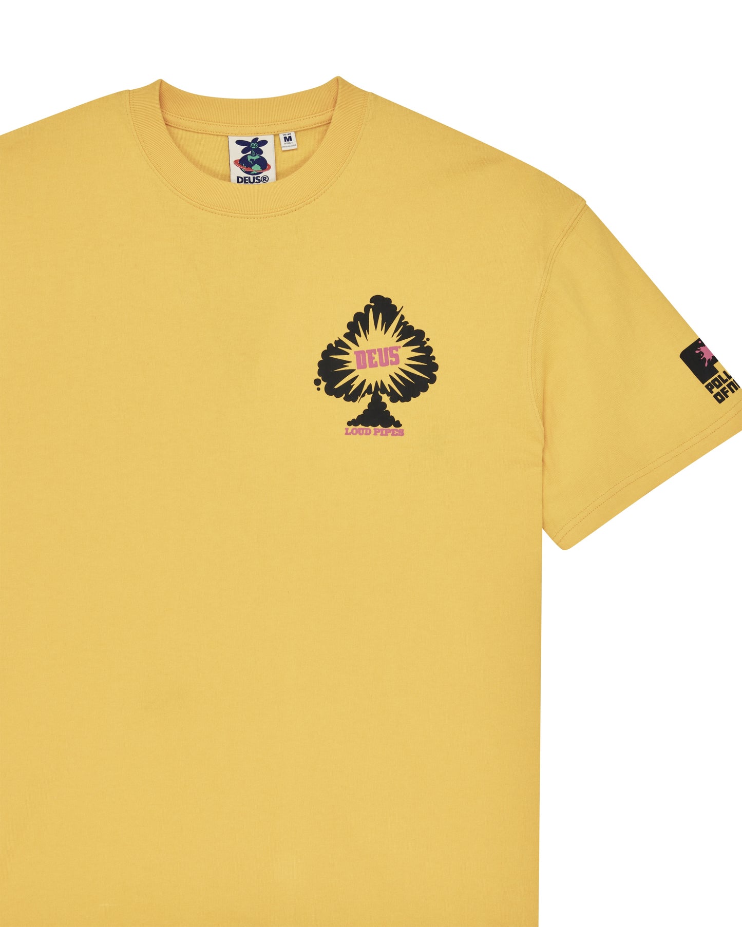 DEUS EX MACHINA TURPENTINE OS TEE - CITRUS/ORANGE