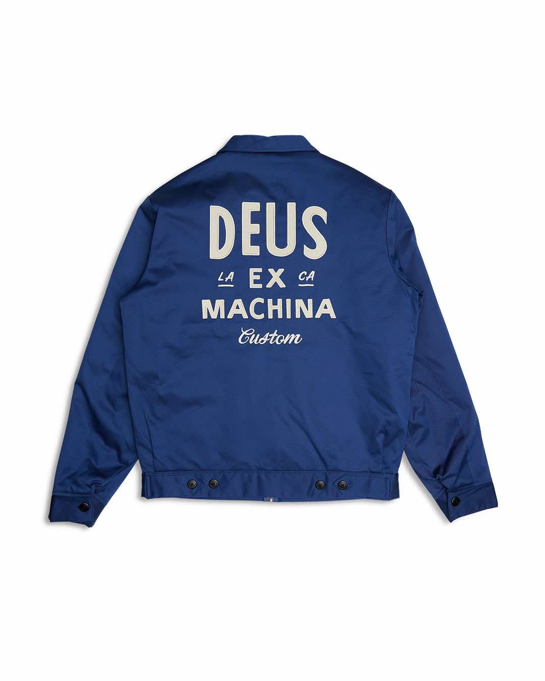 DEUS EX MACHINA WORKWEAR JACKET 2.0 - MECHANIC BLUE