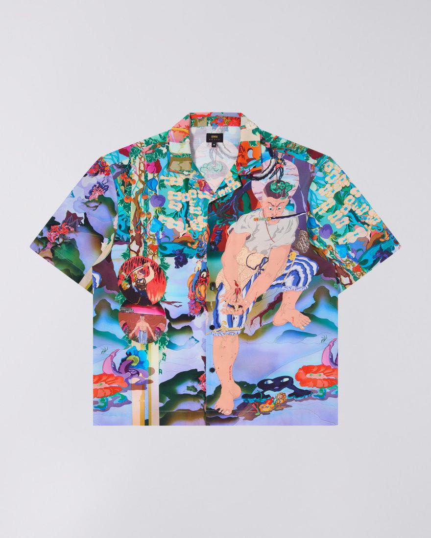 EDWIN HEDI & THAMI SHIRT SS - MULTICOLOR