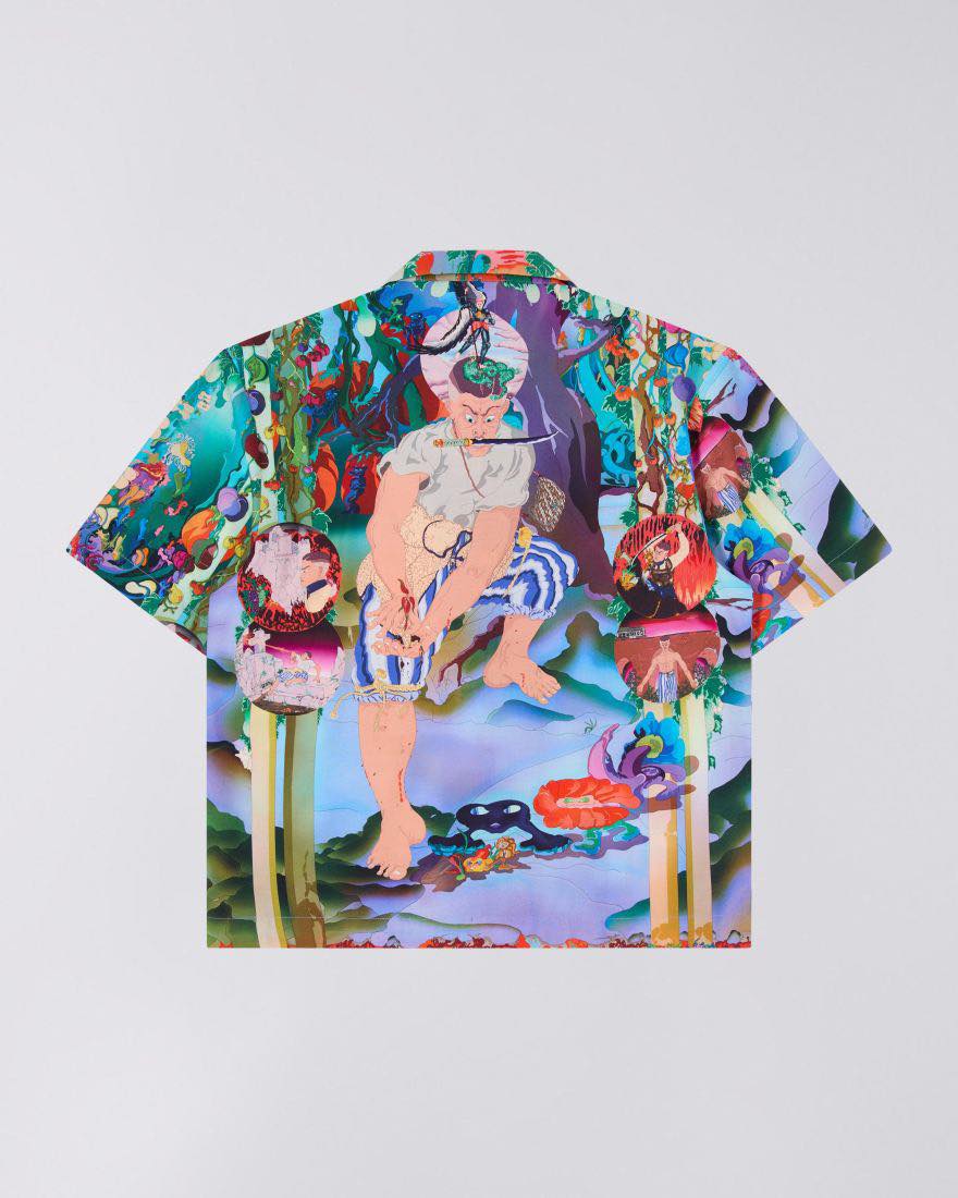 EDWIN HEDI & THAMI SHIRT SS - MULTICOLOR