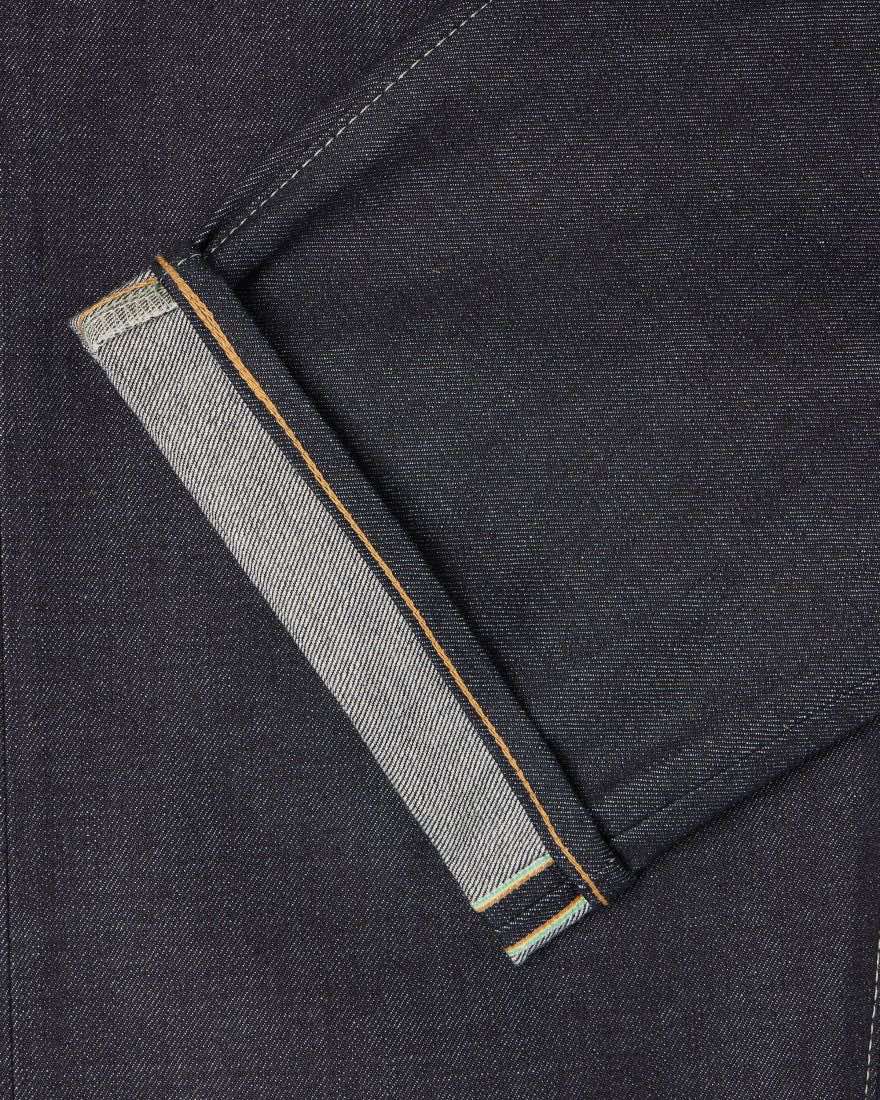 EDWIN LOOSE FIT JEANS KURABO INDIGO DENIM - BLUE UNWASHED