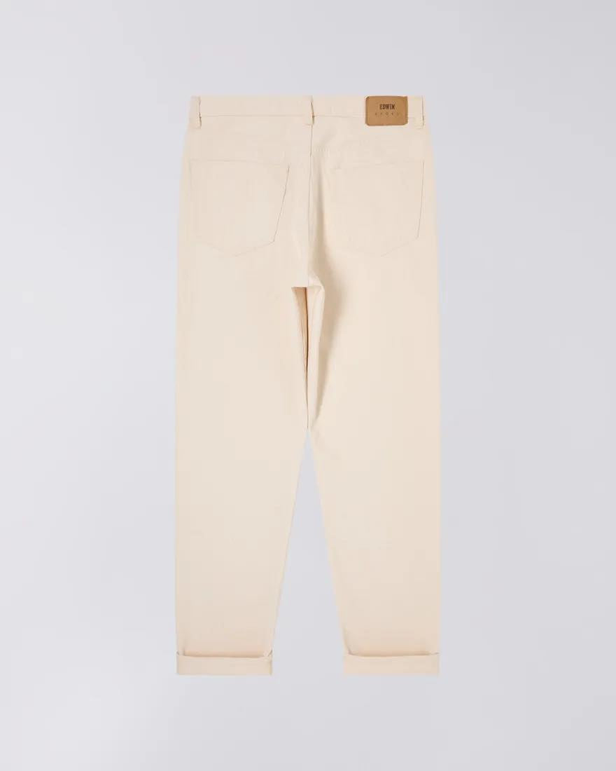EDWIN LOOSE TAPERED JEANS NIHON MENPU RED SELVEDGE 13 OZ NATURAL - NATURAL RINSED