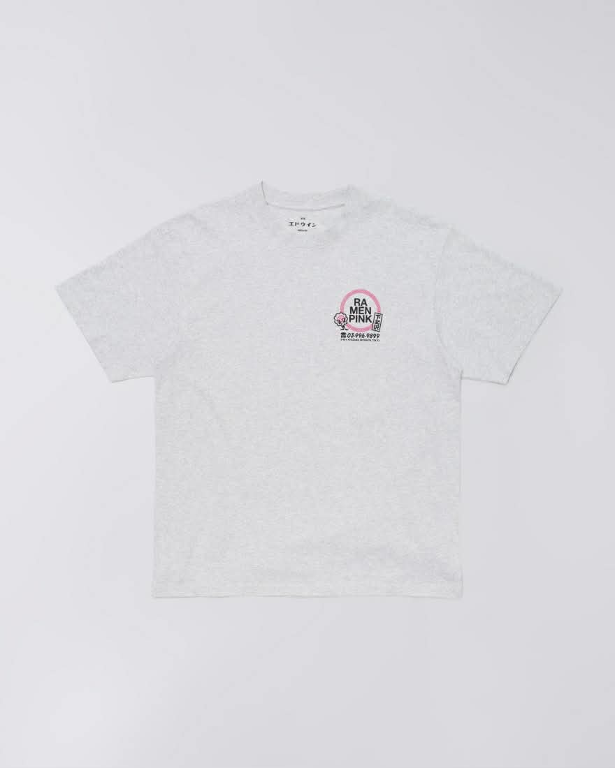 EDWIN T-SHIRT RAMEN T-SHIRT - GREY