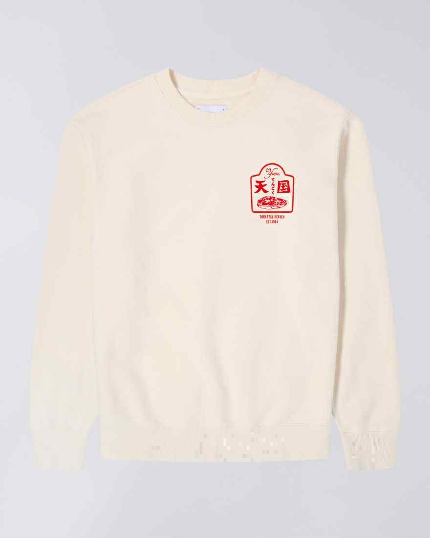 EDWIN SWEAT TONKATSU GARMENT WASHED - WHISPER WASHED