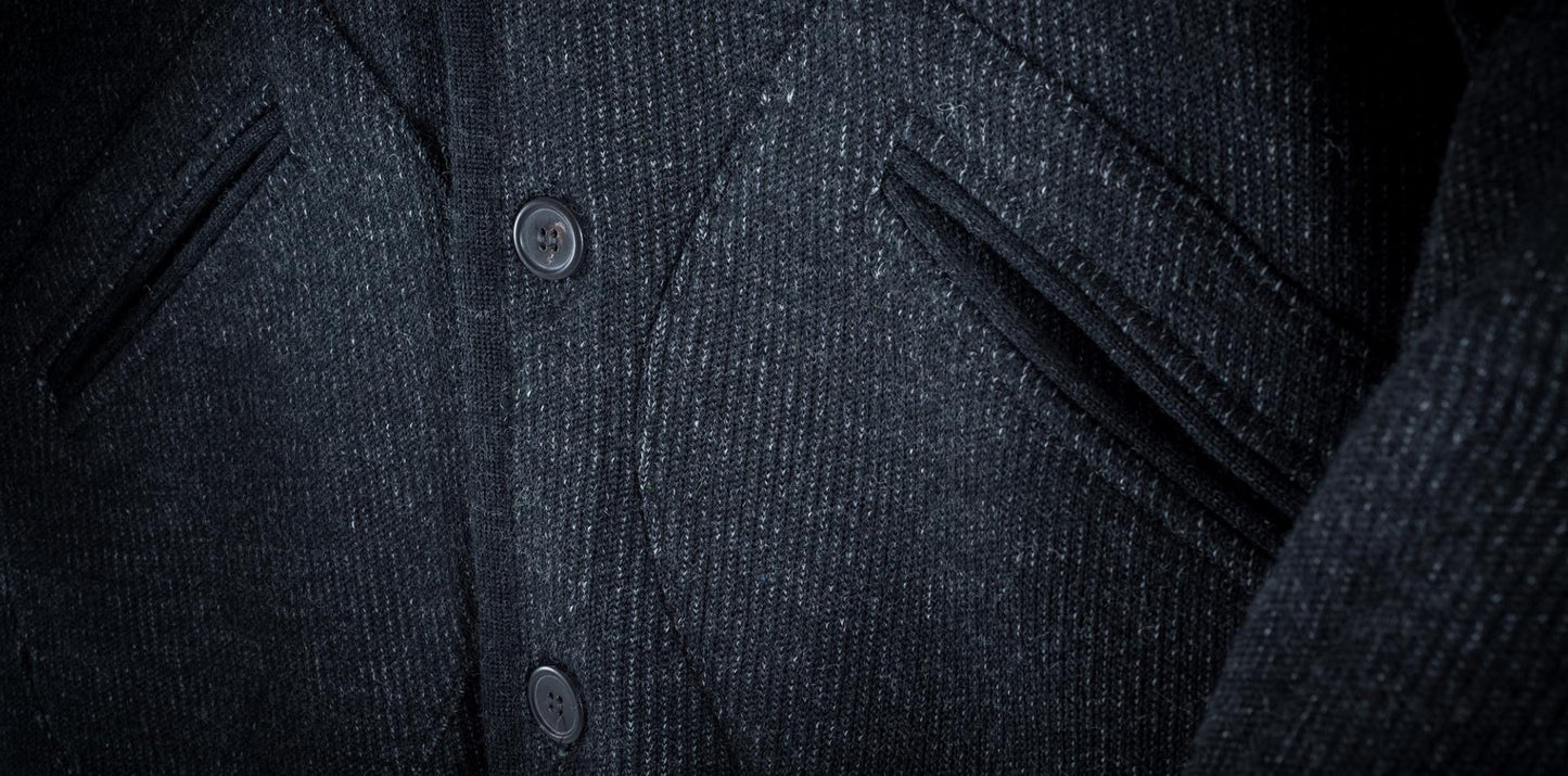 FLEURS DE BAGNE LA VESTE EMILE - CHARCOAL