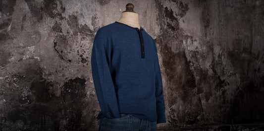 FLEURS DE BAGNE LE THERMAL HENLEY "ALBERT" - INDIGO