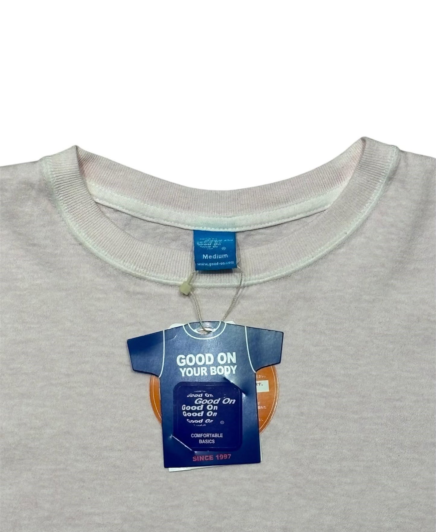 GOOD ON SHORT SLEEVE CREW TEE - P-SAKURA