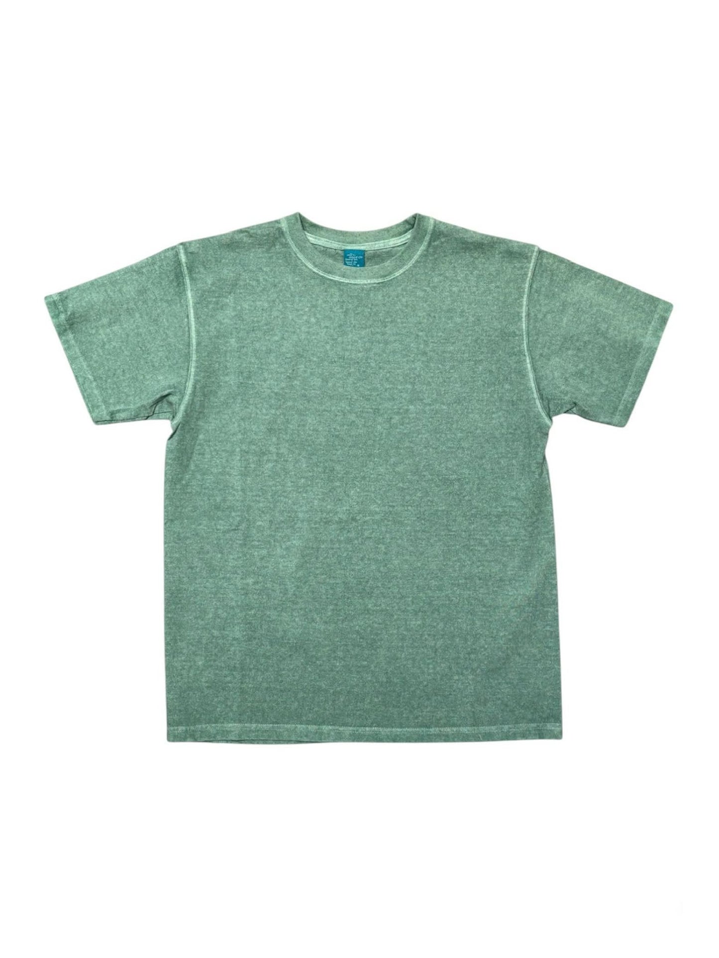 GOOD ON SHORT SLEEVE CREW TEE - P-SMOKEY GREEN