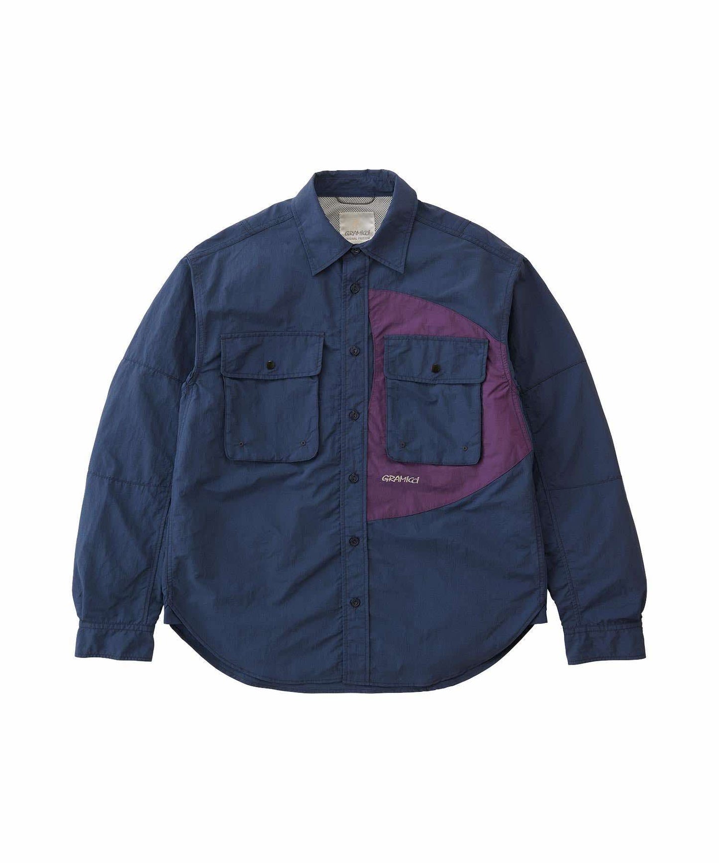GRAMICCI NYLON BRENTWOOD SHIRT - DEEP NAVY
