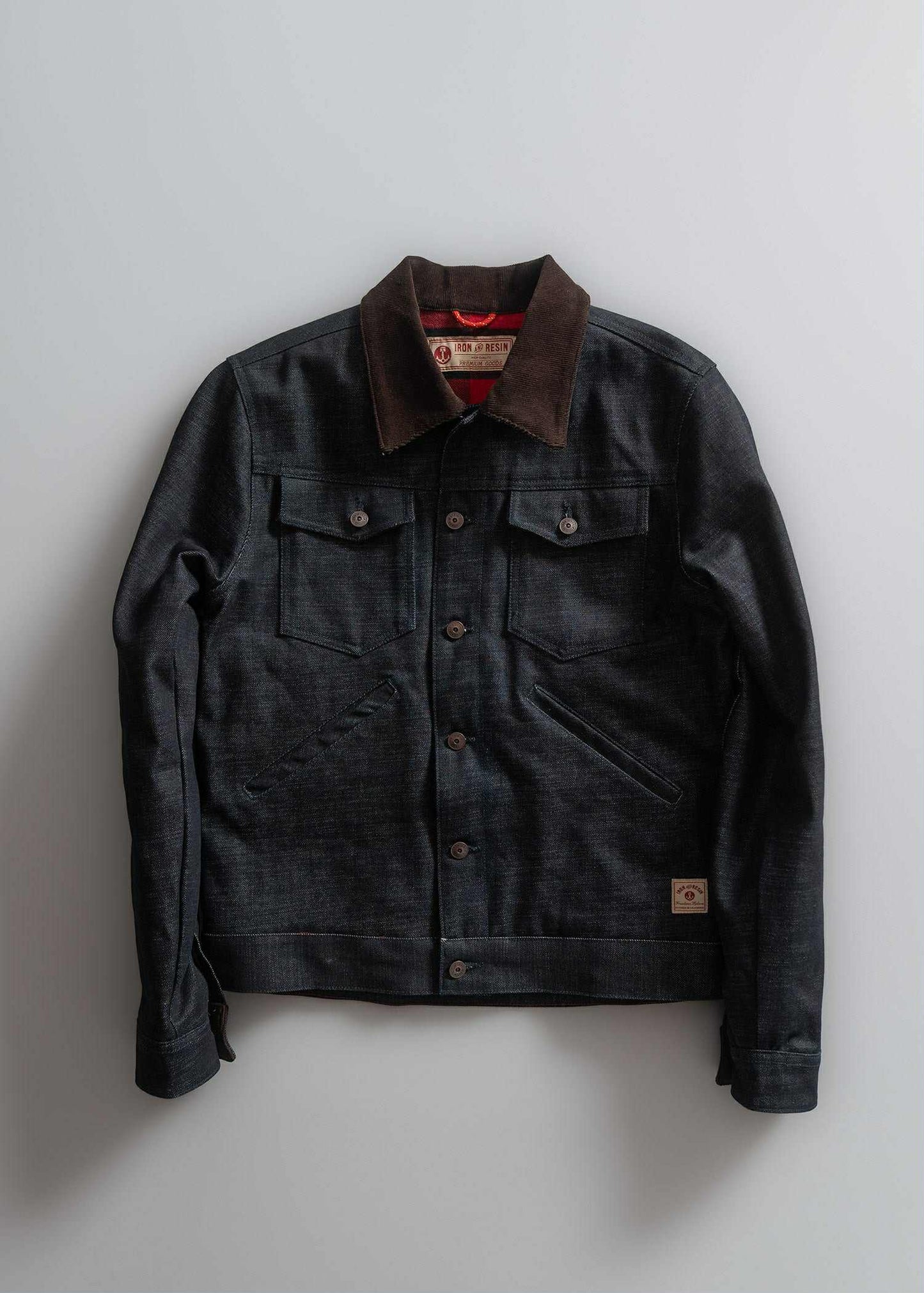 IRON AND RESIN HARRIS JACKET - INDIGO