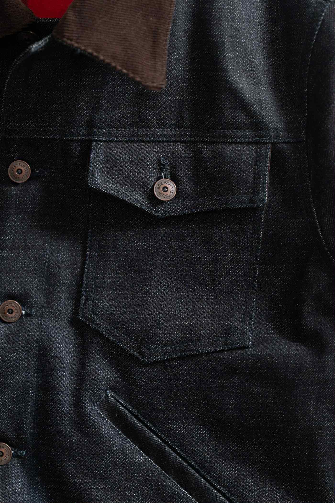 IRON AND RESIN HARRIS JACKET - INDIGO