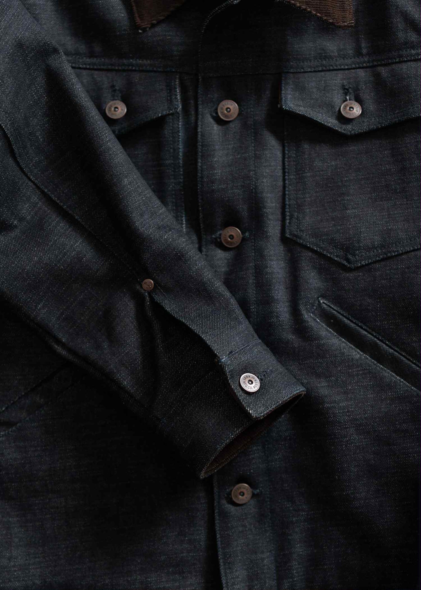 IRON AND RESIN HARRIS JACKET - INDIGO