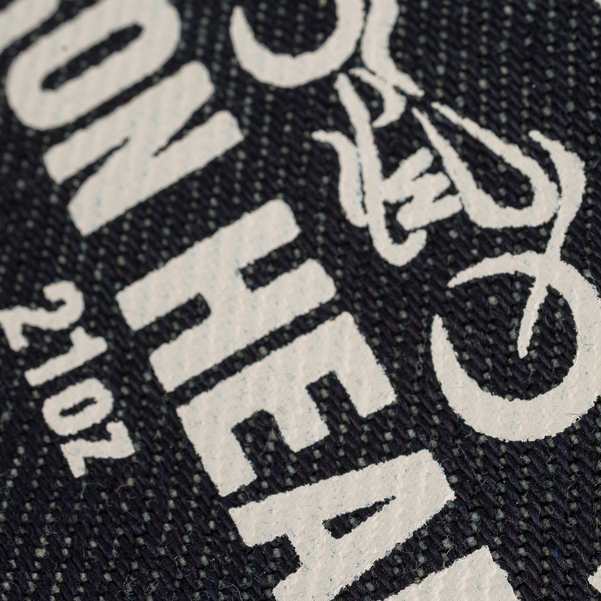 IRON HEART IHG-92 SELVEDGE DENIM ZIP-UP POUCH 21 OZ