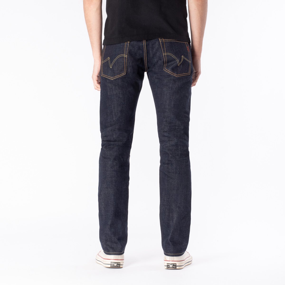 IRON HEART IH-777N 17 OZ SLIM TAPERED CUT JEANS - INDIGO