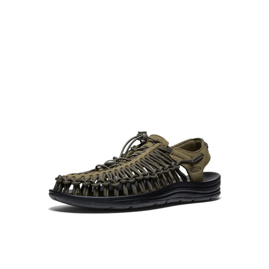 KEEN UNEEK SNEAKER - DARK OLIVE / BLACK