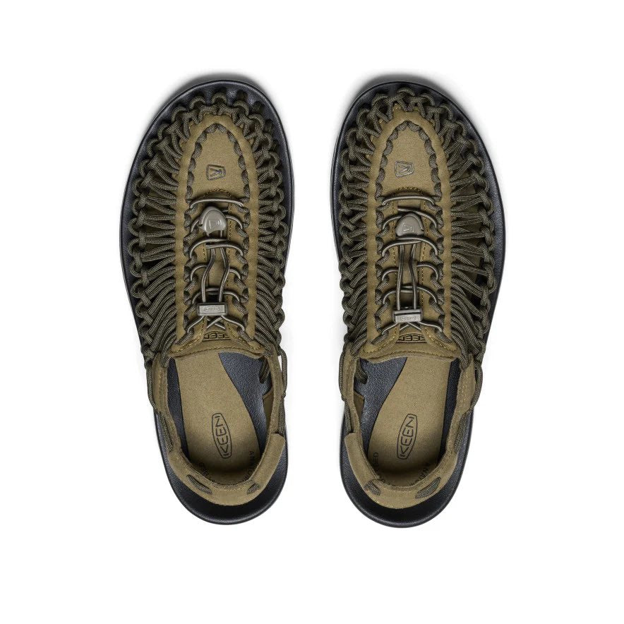 KEEN UNEEK SNEAKER - DARK OLIVE / BLACK