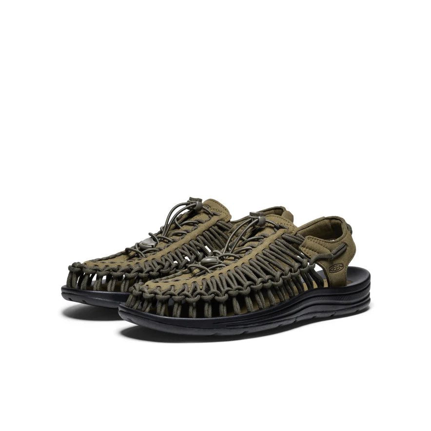 KEEN UNEEK SNEAKER - DARK OLIVE / BLACK