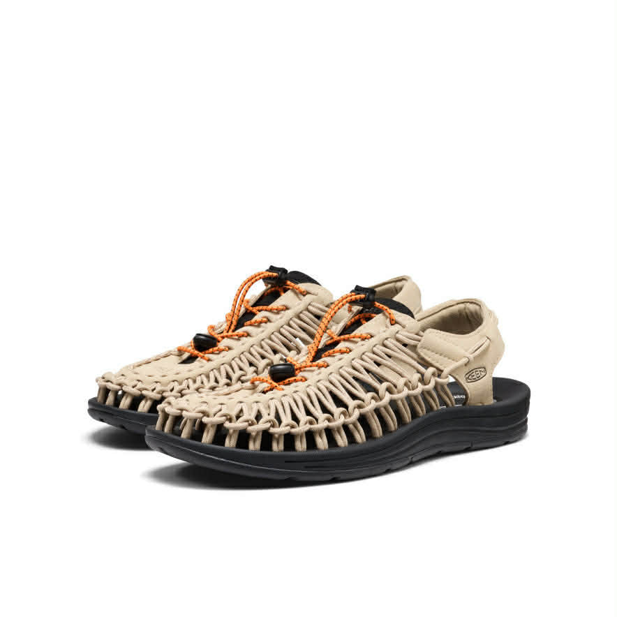 KEEN UNEEK SNEAKER - SAFARI / ORANGE