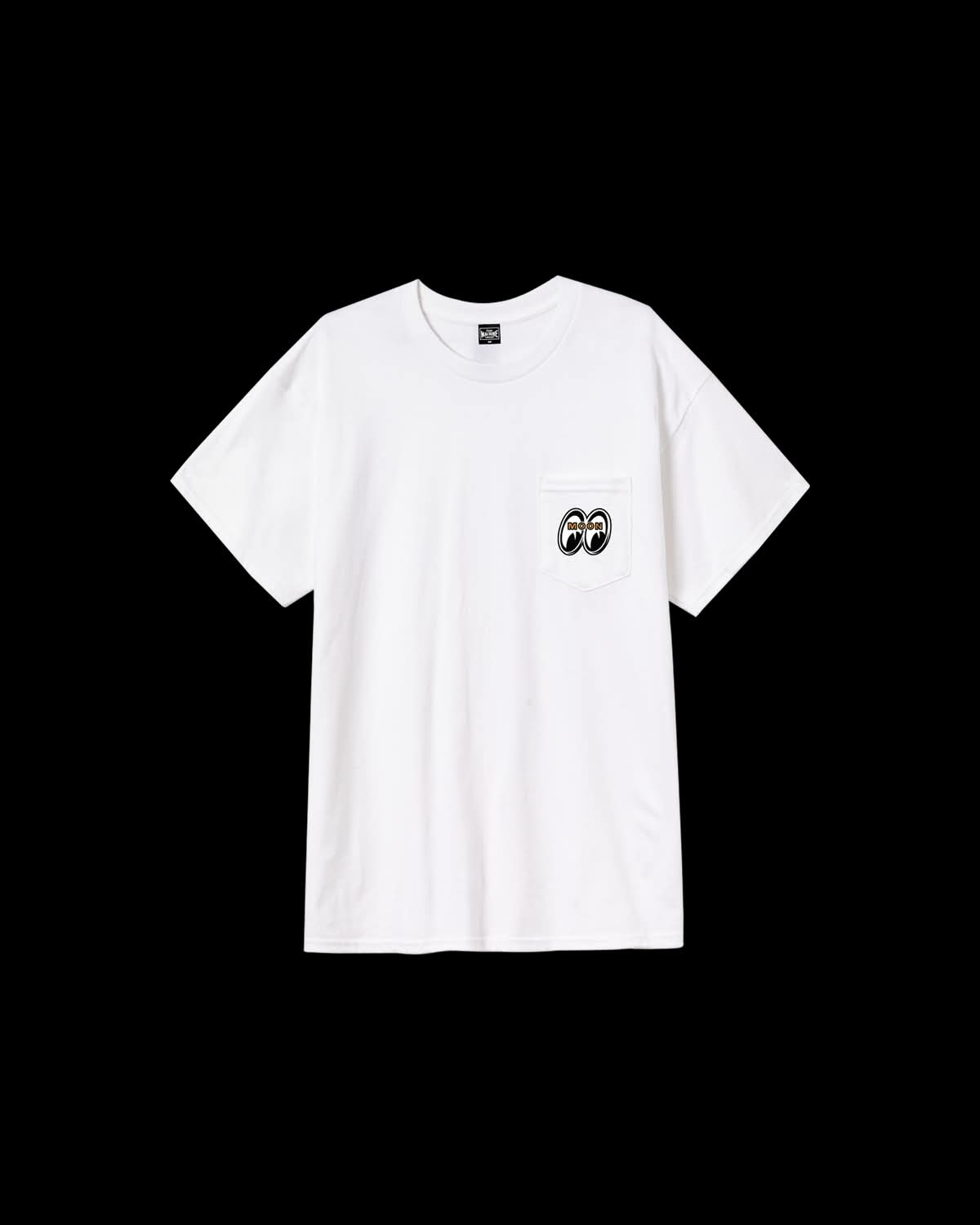 LOSER MACHINE FRONT PAGE POCKET T-SHIRT - WHITE