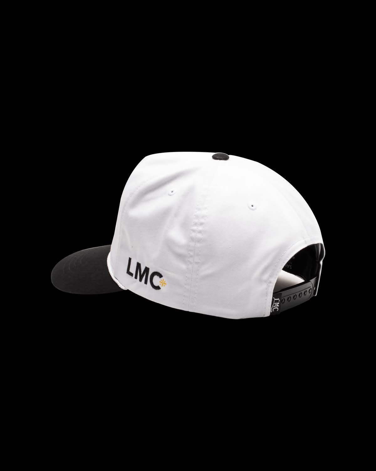 LOSER MACHINE COMPANY GEARHEAD HAT - BLACK/WHITE
