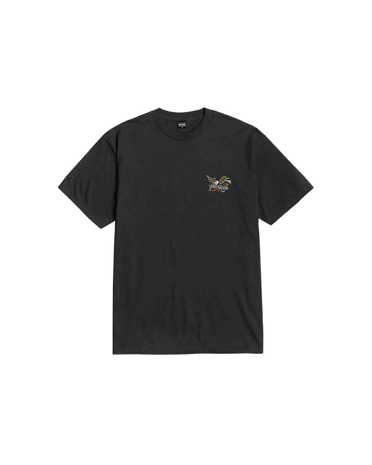 LOSER MACHINE COMPANY GLORY BOUND STOCK T-SHIRT - BLACK