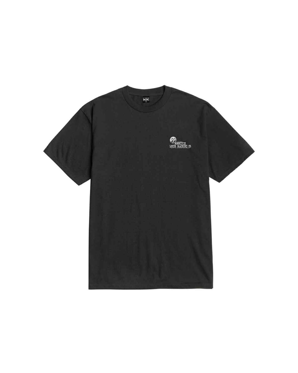 LOSER MACHINE COMPANY X MOONEYES MIDNIGHT RIDE STOCK T-SHIRT - BLACK