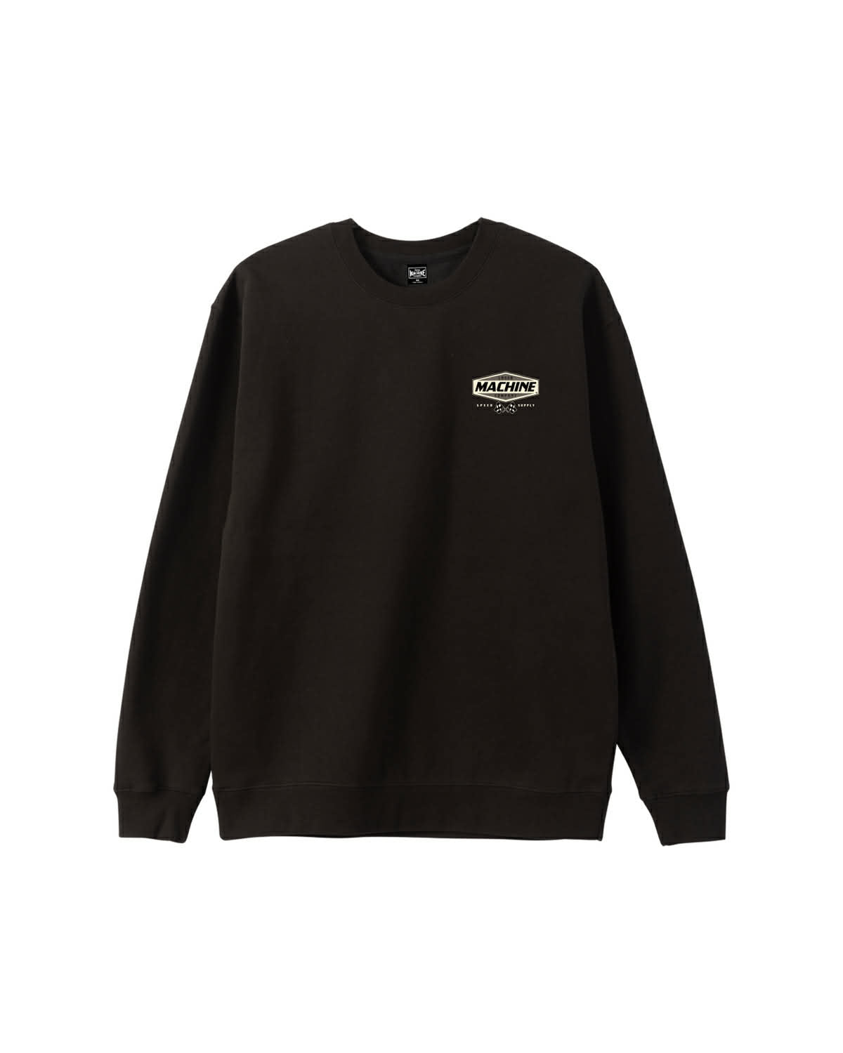 LOSER MACHINE COMPANY OVERDRIVE II CREWNECK - BLACK