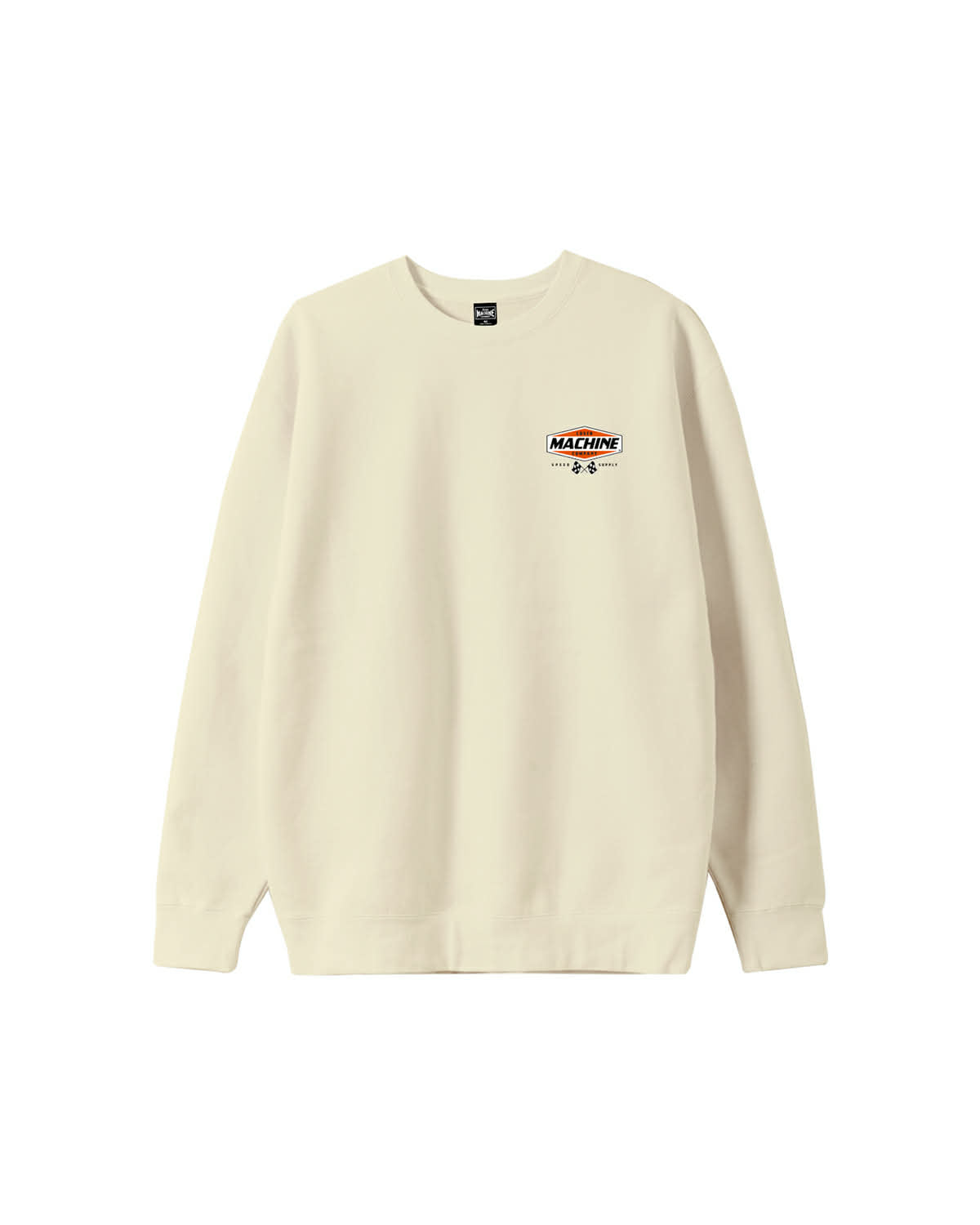 LOSER MACHINE COMPANY OVERDRIVE II CREWNECK - BONE