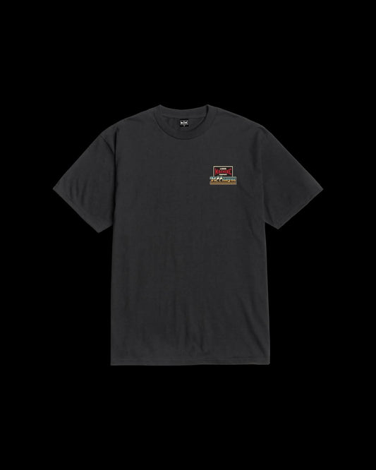 LOSER MACHINE REDLINE STOCK T-SHIRT - BLACK