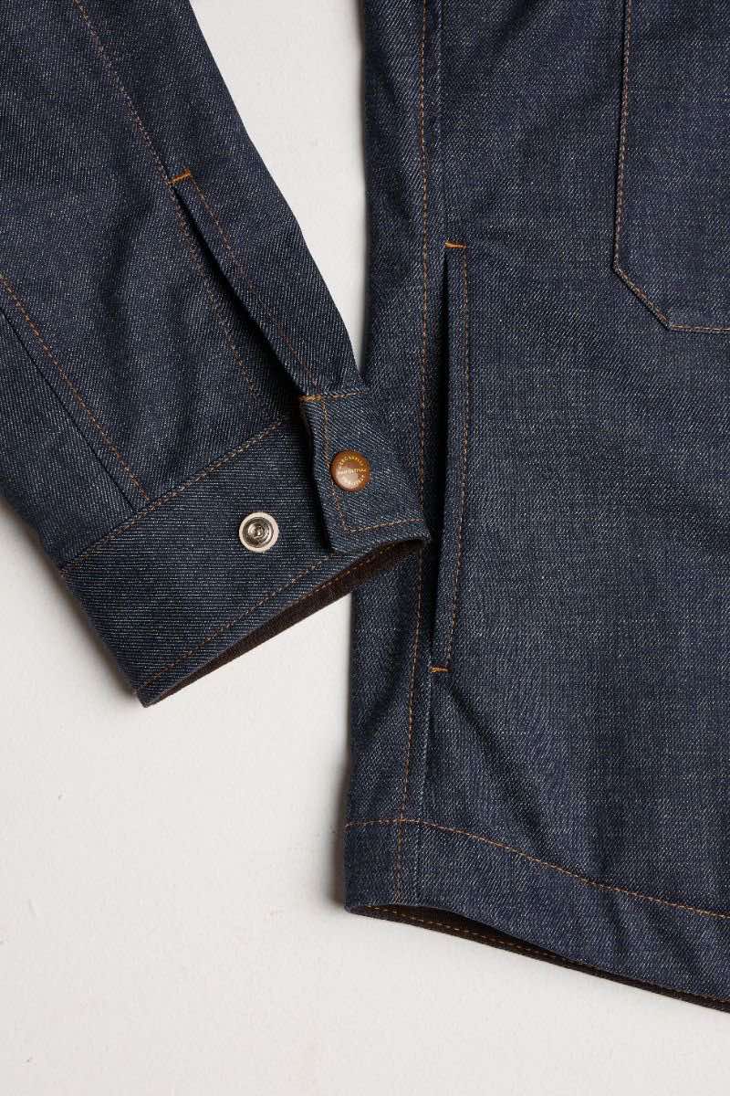 MANIFATTURA CECCARELLI HEAVY SHIRT CANDIANI 7073 CD - INDIGO