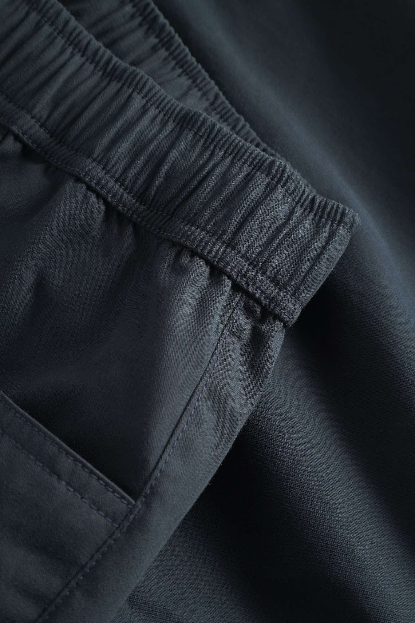 NORSE PROJECT RAGNAR FINE BROKEN TWILL SHORTS - DARK NAVY
