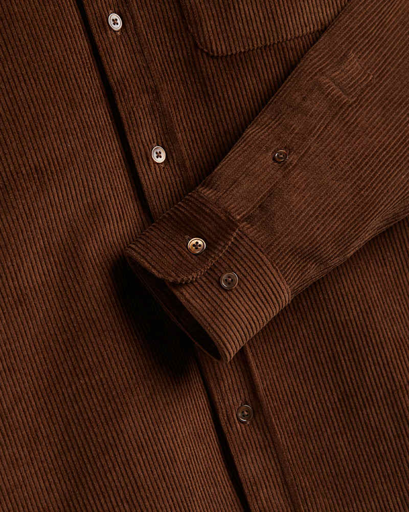 PORTUGUESE FLANNEL LOBO 2.0 SHIRT - BROWN