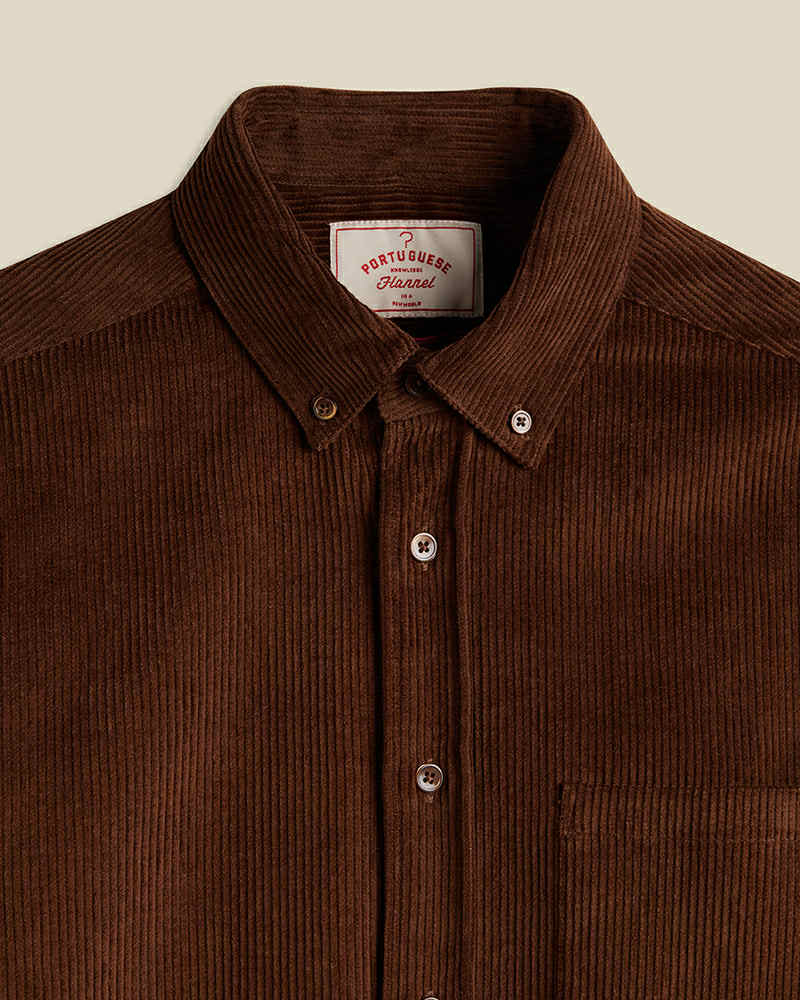 PORTUGUESE FLANNEL LOBO 2.0 SHIRT - BROWN
