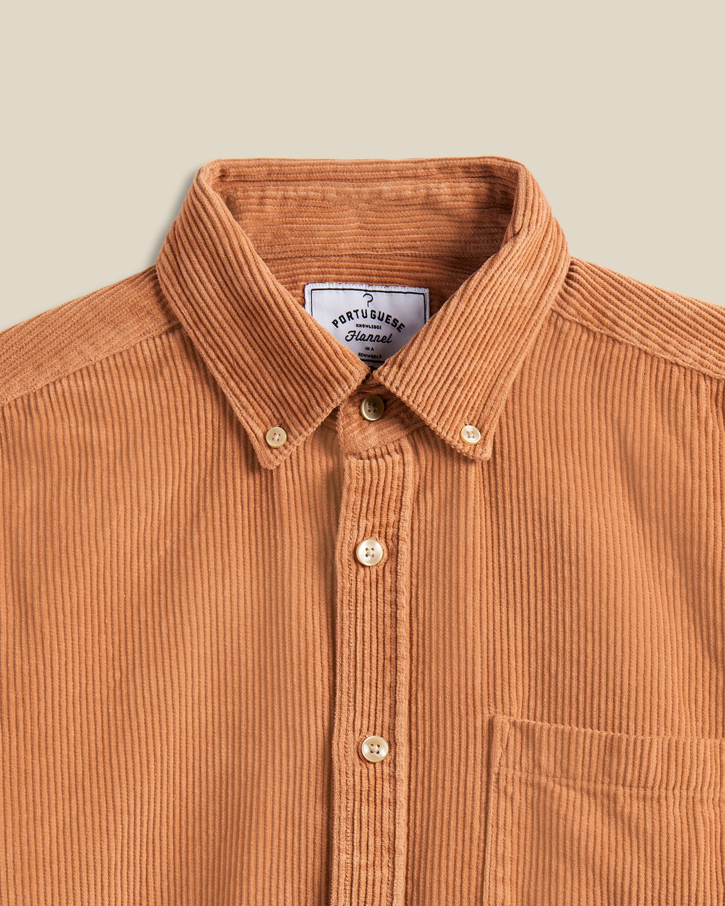 PORTUGUESE FLANNEL LOBO SHIRT - BRICK